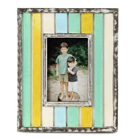 Hand Painted Antique Photo Frame : 4x6