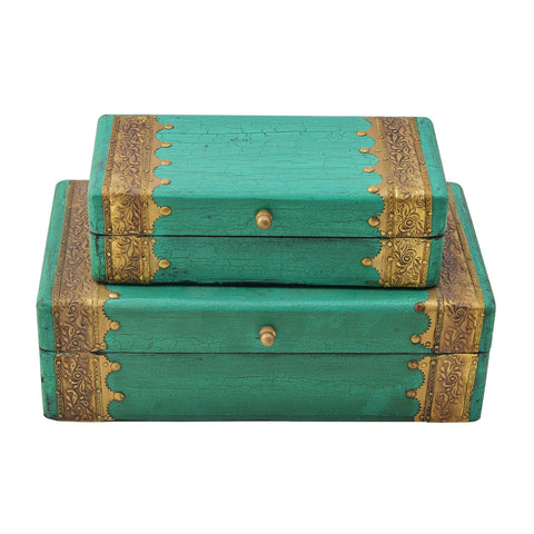 Sea Green Jewellery Boxes