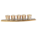 Boat votive Holder : Set of 5