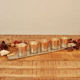 Boat votive Holder : Set of 5