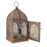 Handmade Iron Cage Votive Candle Holder
