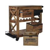 Pullman Industrial Bar Cart