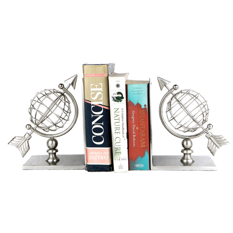 Globe Book Ends