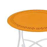 Orange Moroccan Table