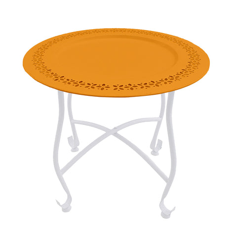 Orange Moroccan Table
