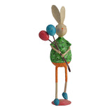 Hand painted Rabbit With Balloons