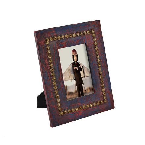 Brass Studs Photo frame 4x6