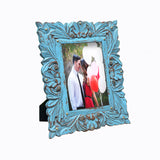 Rustic Blue Photo Frame