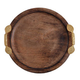 Round Wooden Tray