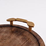 Round Wooden Tray