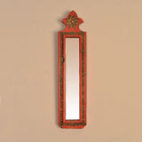 Red Brass Detailing Mirror